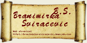 Branimirka Sviračević vizit kartica